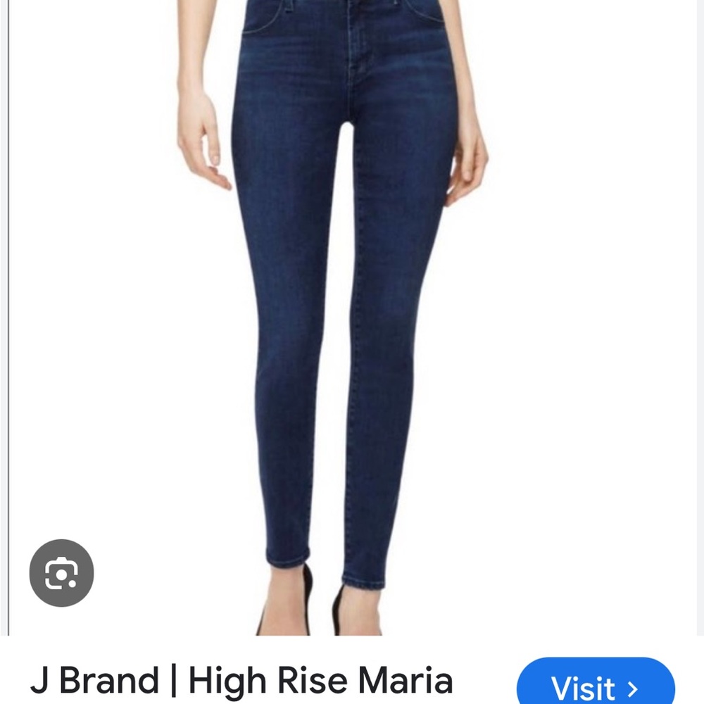 J Brand Jeans Maria High Rise Skinny